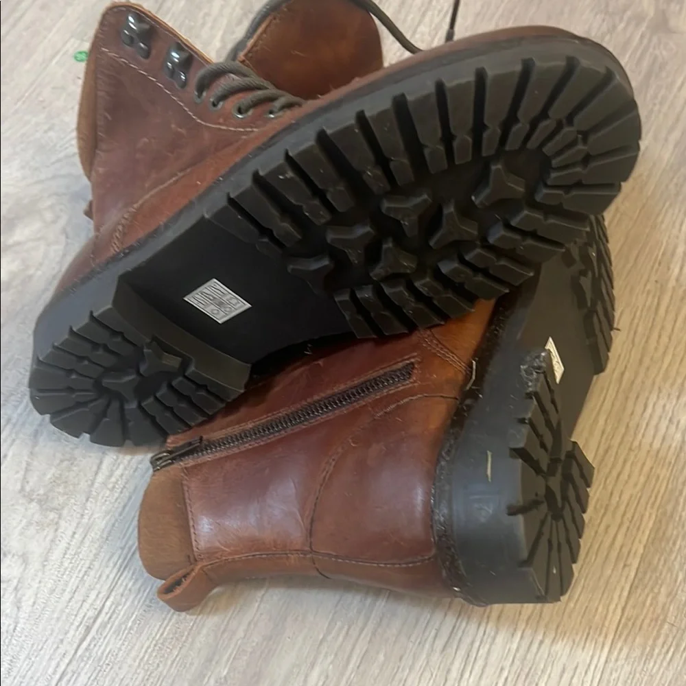 Crown Vintage - Men's Brown Leather Boots - NWOT